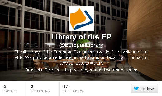 The Library on social media: Twitter