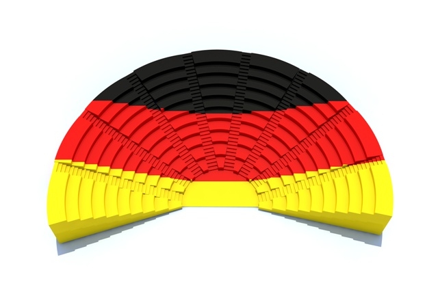 How many seats in the Bundestag after the elections?