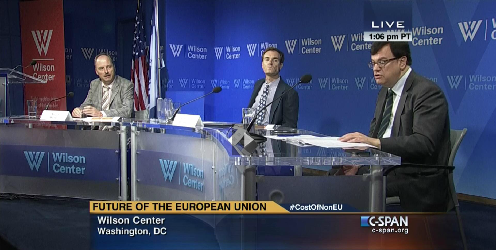 Future of the European Union (Wilson Center, Washington, DC)