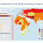 Asylum applicants in the EU28: Countries of origin (2014)