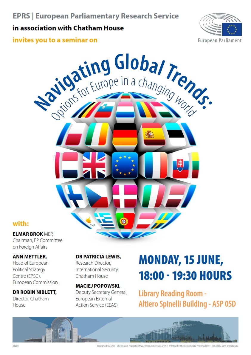 Europe’s place in a changing world: EPRS-Chatham House seminar