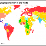 Duration of copyright protection in the world