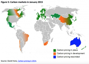Carbon markets in January 2015
