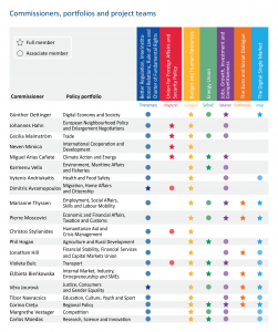 Commissioners, portfolios and project teams