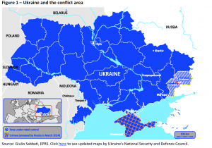 Ukraine and the conflict area