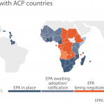 State of play of EPAs with ACP countries (as of October 2016)