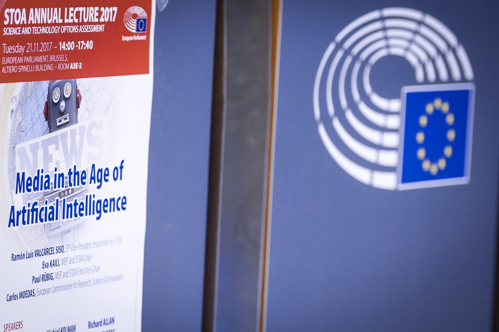 STOA Annual Lecture 2017 - ' Media in the age of Artificial Intelligence '