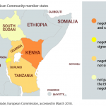 Map 1 – East African Community member states