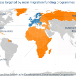 Areas targeted by main migration funding programmes