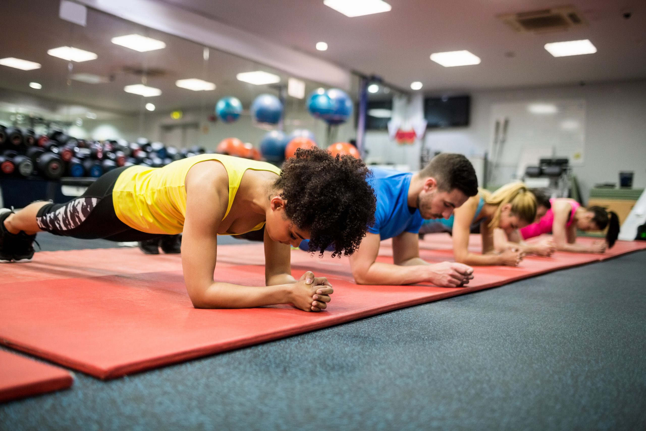 People who exercise to keep fit [What Europe does for you]
