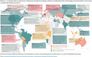 Countries that use electronic voting