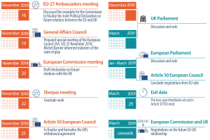 steps to prepare for the special European Council (Article 50) meeting on 25 November