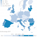 Gini coefficient (2017)