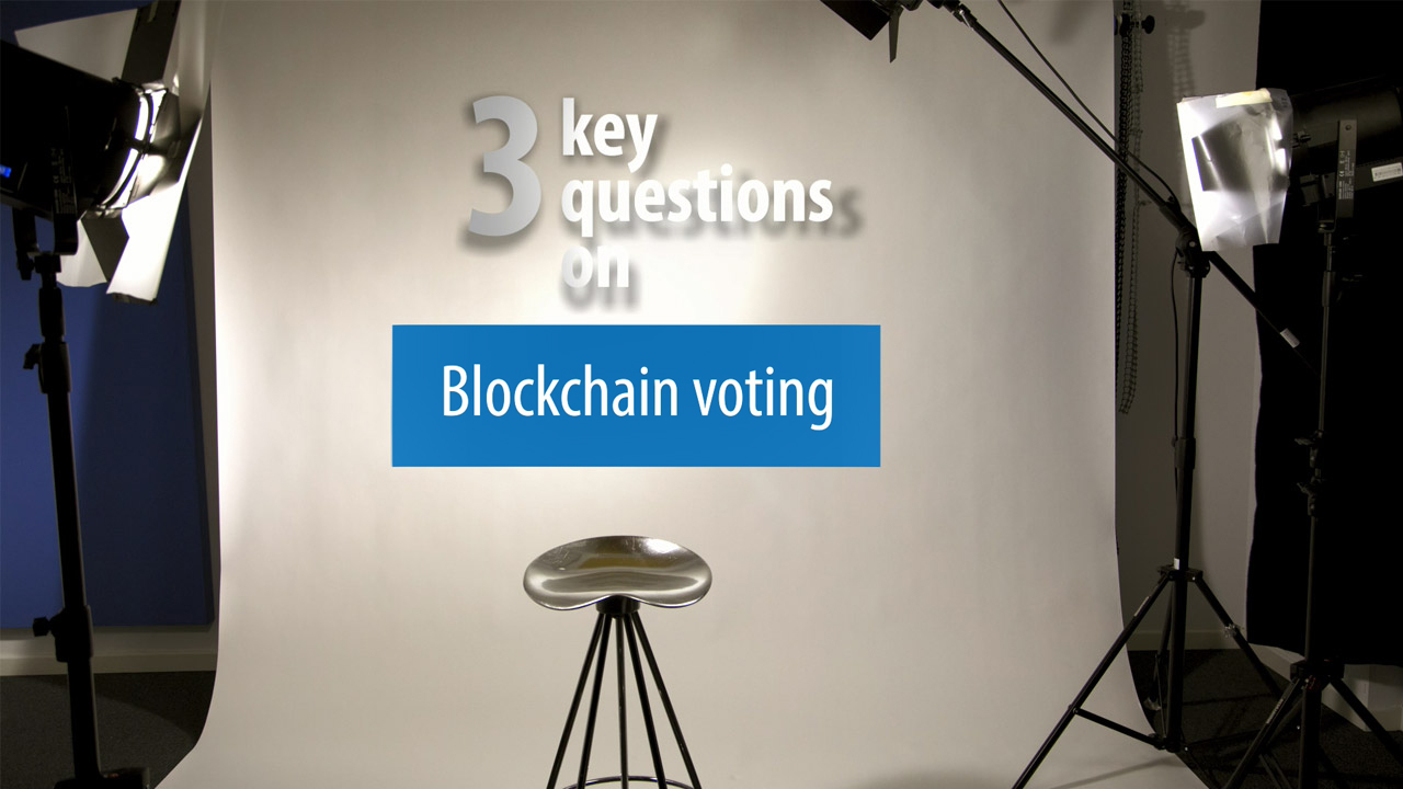 3 Key Questions on Blockchain voting