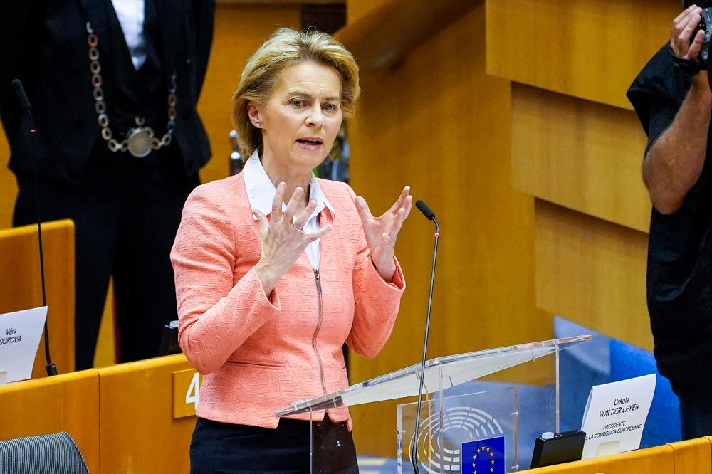 The State of the Union debate in the European Parliament, 2020