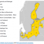 The Skagerrak, Kattegat, Sound, Belt Sea, and Baltic Sea (sub)divisions