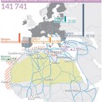 Figure 1 – Migration routes and illegal crossings to the EU
